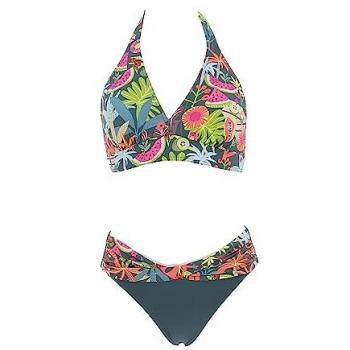 Milly+Bali Pepin – Maillot 2 pièces “Grain de Sable” Bleu Femme Haut Triangle