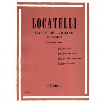 L'arte del violino 25 capricci
