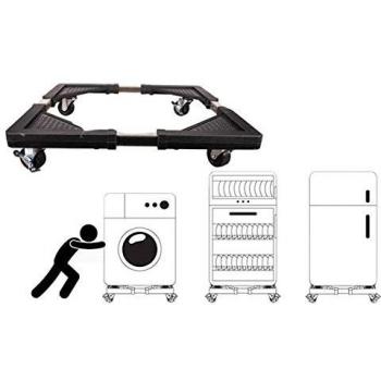 Carrello regolabile per spostare elettrodomestici 54x54 a 61x61 cm