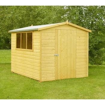 Brown Finish Lewis Shire 10x8 Garden Enclosure