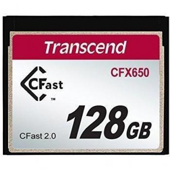 Transcend CFX650 memoria flash 128 GB CFast 2.0 MLC