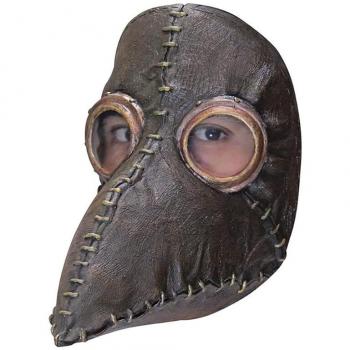 Máscara de Látex Médico de la Peste Steampunk