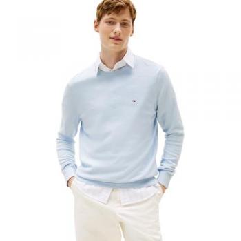 Tommy Hilfiger Pullover “Flag Embroidery” Blu