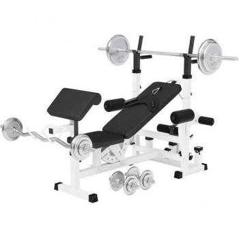 All-in-One Weight Bench and 108kg Dumbbell Set