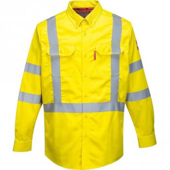 Portwest Chemise Haute Visibilité Bizflame 88/12 Fr Jaune XL+