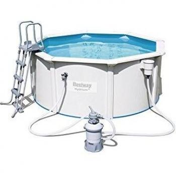 Bestway Hydrium 56566 Piscina Estiva Blu‑Grigio 5.6 m²