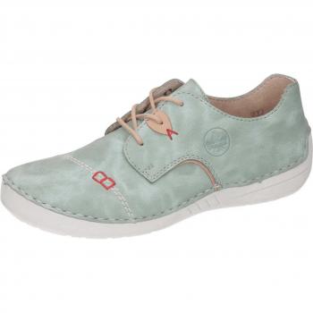 Rieker Damen Schnürschuhe in Used-Optik