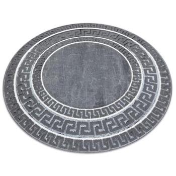 RugsX Classic Grey Circle Rug – 120 cm