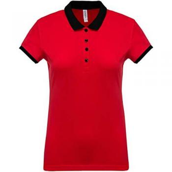 Kariban Donne Polo a Due Colori