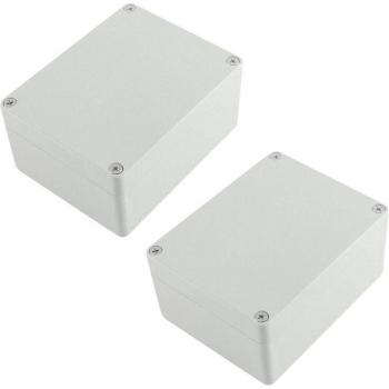 Dual Waterproof Plastic Enclosure Box 115mm x 90mm x 55mm