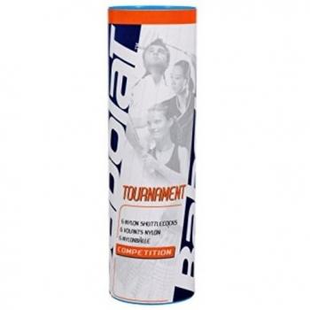Babolat Shuttlecocks Gelb (Nylon) – 6er Turnierset
