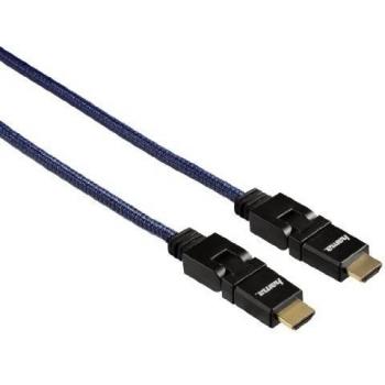 Hama HDMI Cable Rotación Alta Velocidad para PS4, 2,5 M, Ethernet