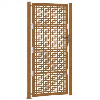 Clôture Porte Métallique Croisée – Résistance Ultime
