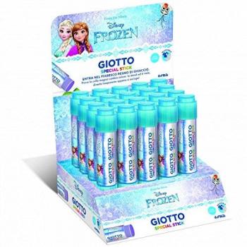 Colla a sticker per ghiaccio Giotto Frozen Disneymania con peso di 20 grammi e cambio di colore