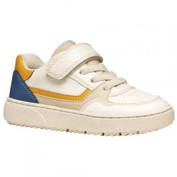 Geox Laufsteg Sneaker J Theleven J56LDD 054FU C1M2G S Écru