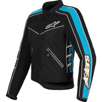 Alpinestars Stella T-Dyno Air Giacca tessile moto da donna Nero Blu L