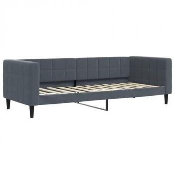 Chaise longue en velours sombre, dimensions 80 × 200 cm – Vidaxl
