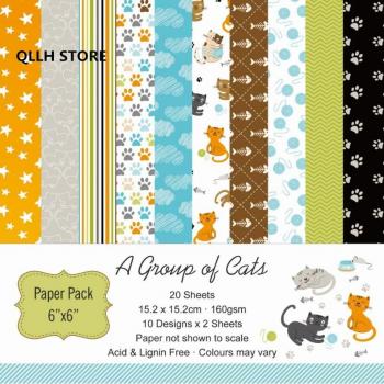 Papel Artístico Gato Hermoso Fondo A2