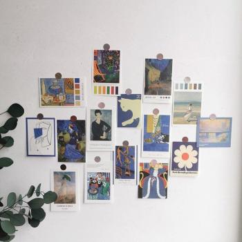 Papier Cartonné Décoratif Vintage Nordique