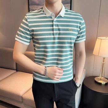 Golf Business Polo – 2022 Men’s Cotton Embroidered Short Sleeve Top
