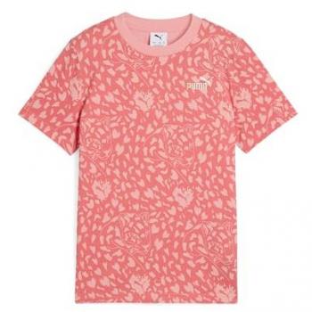 Tee Sportiva Puma Bambini Rosso 152