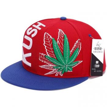 KUSH Hip-Hop Snapback Cap