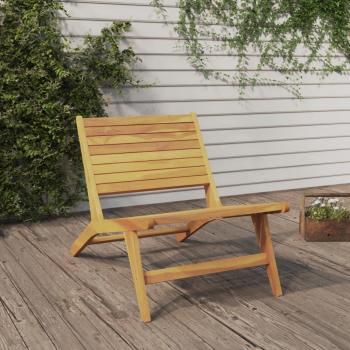VidaXL Silla de jardín de madera maciza de teca