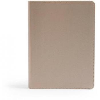 CSB She Reads Truth Bible, Champagne Gold Leathertouch, by Raechel Myers