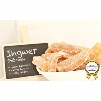 Vitamin‑C Ingwer‑Sticks 1001 – 500 g Trockenfrucht‑Mix