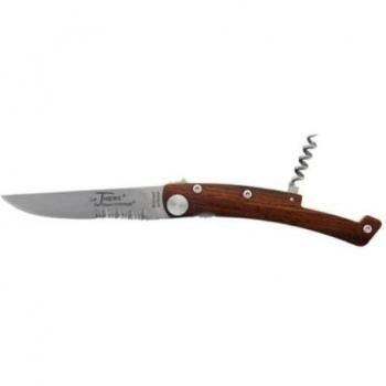 Couteau Pliant Le Thiers 12,5 cm – Semi‑Denté Liner‑Lock