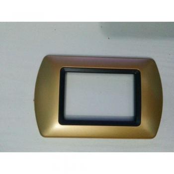 Placchetta in ABS Oro Satinato per Master Modo Colorra