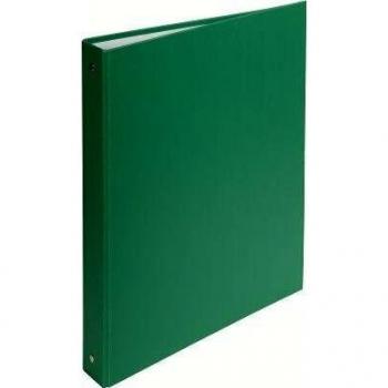 Classeur 4 anneaux 30mm, rembordés polypro garde papier, coloris vert