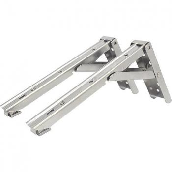 Soporte de Estante Plegable Blanco 8-14