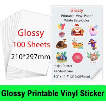 Self-Adhesive Inkjet Vinyl Sticker Paper