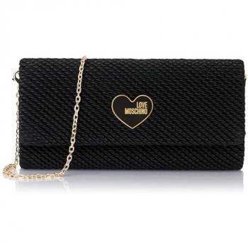 LOVE MOSCHINO Clutch JC4142PP1LLN100A Schwarz