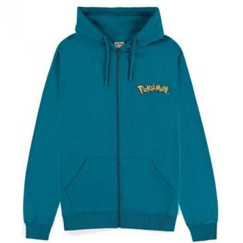 Pokémon Relaxo Kapuzenpullover, Türkis, Herren