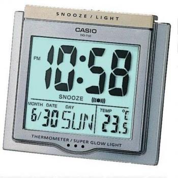 Despertador Casio Digital Gris