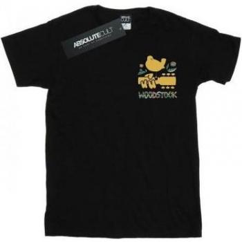 T-shirt per Bambini Woodstock con Stampa sul Petto