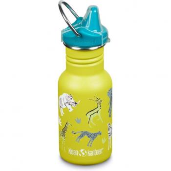 Bidón Klean Kanteen Classic Sippy Cap de 355 ml de color amarillo para niños