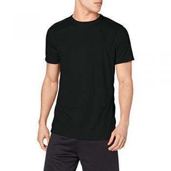 Stedman Sport T-Shirt Active 140 Crew Neck Schwarz