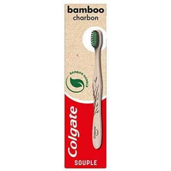 Brosse à dents Colgate Bambou Charbon Souple