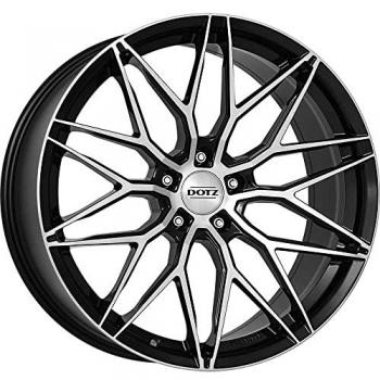 Cerchio in lega DOTZ Suzuka 8x18 5x112 ET 40 Nero/Lucido