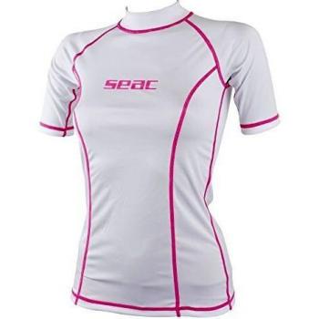 T-shirt Seac T-Sun manica corta bianco rosa donna