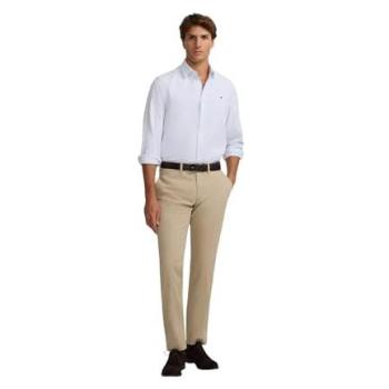Chinos de Algodón Beige Silbon, modelo 133611, talla 40