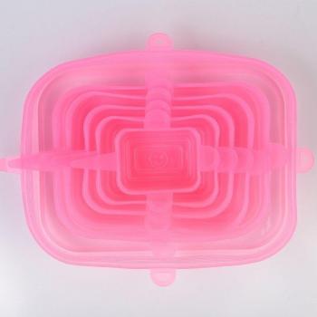 6Pcs Silicone Bowl Covers