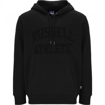 Russell Athletic Felpa Camdon Nera Con Zip L