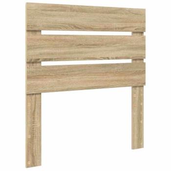 Bois d’ingénierie Tête de lit Chêne Sonoma 80 cm – vidaXL