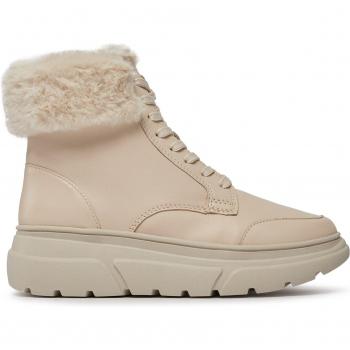Bianco CAPRICE Stivaletti in Pelle/Tessuto (Senza Suola) – 41