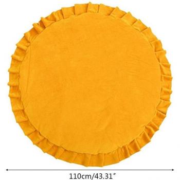 Tapis de jeu rond pour nouveau-né, accessoire de chambre pour filles et garçons