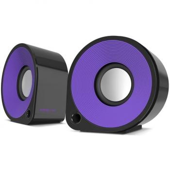 Ellipz USB Stereo Speaker in Violet – Speedlink Compact